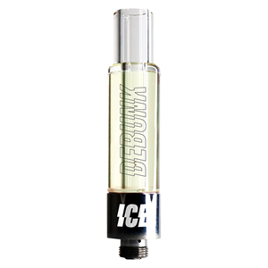 DEBUNK ICE - Glass Apple Liquid Diamonds 510 Thread Cartridge - Hybrid - 1g