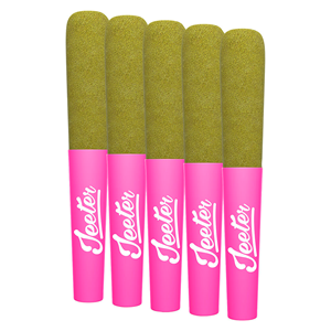 Jeeter - Baby Jeeter Peaches Infused Pre-Roll - Indica - 5x0.5g