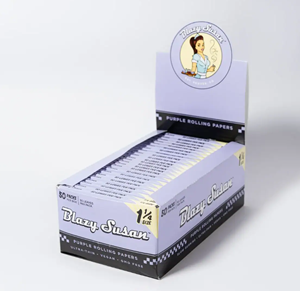 Blazy Susan Purple 11/4 Rolling Paper