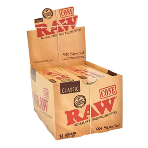 RAW Classic 98 Special Pre-rolled Cones